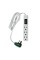 Go Green Power Inc. GoGreen Power (GG-13002MS) 3 Outlet Power Strip, White, 2.5 Ft Cord