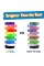 craftzilla colored masking tape - 11 roll multi pack - 825 feet x 1 inch of colorful craft tape - vibrant rainbow colored pai