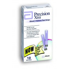 Precision brand Precision Xtra Blood Ketone Test Strips 10 ea in Box