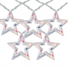 Northlight 6' Patriotic Star Light Set