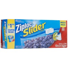 Ziploc Slider Storage Bags Quart Value Pack, 68 Ct.