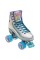 Impala Rollerskates Girls Impala Quad Skate (Big Kid/Adult) Holographic 9 (US Mens 7, Womens 9) M