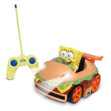 Nickelodeon NKOK Remote Control Krabby Patty with Spongebob Vehicle