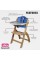 Abiie Beyond Junior Convertible Wooden High Chairs for Babies & Toddlers. 3-in-1 Adjustable High Chair with Removable Tray, Easy