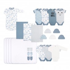 PS by THE PEANUTSHELL PS by 23 Piece Layette Set - Blue