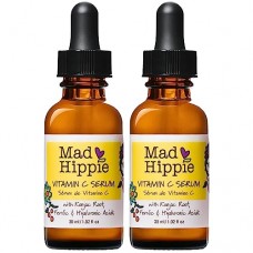 Mad Hippie Vitamin C Serum for Face with Hyaluronic Acid, Vitamin E & Ferulic Acid - Vitamin C Face Serum for Women/Men, Skin-Br