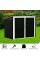 Gymax 6x3FT Horizontal Storage Shed 68 Cubic Feet for Garbage Cans Tools Accessories