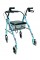 GF Health Products ROLLATOR ALUM LITEWT AQUA WALKABOUT LITE, LUMEX