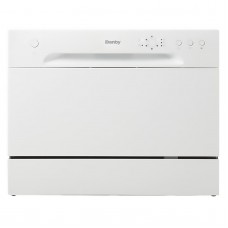 Danby DDW621WDB 6 Place Setting Countertop Dishwasher in White