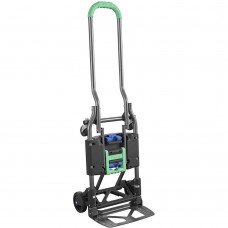 Cosco Shifter Hand Truck & Cart - 300 lb Capacity - 4 Casters - Steel - x 16' Width x 3.9' Depth x 31.5' Height - Gray - 1 Each