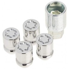 McGard 24157 Chrome Cone Seat Wheel Locks (M12 x 1.5 Thread Size) - Set of 4