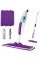 PANDA GRIP Mops for Floor Cleaning, Mops for Floor Cleaning with 3 Washable Reusable Mop Pads Head and 14oz Refillable Spray Bottle Microfi