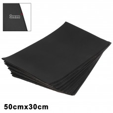 Unique Bargains 9pcs 3mm 118mil 14.49sqft Car Sound Deadener Insulation Mat Cotton Blend