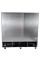 Cooler Depot 81 in. W 72 cu. ft. Auto Defrost 3-Door Commercial Upright Reach-In Freezer in Stainless Steel