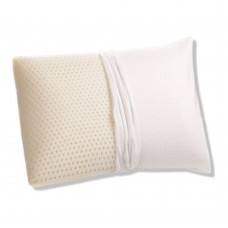 Organic Textiles OrganicTextiles Talalay Latex Pillow with Organic cotton cove Standard Size Soft gOTS certified Helps Relieve Pressure Slee