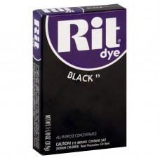 Rit Fabric Dye, Black 15, 1.125 oz (31.9 g)