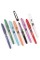 WRITECH Liquid Ink Rollerball, 0.5mm Extra Fine Point, Smooth Writing Quick Dry Roller Pens 8 Assorted Colors for Journaling, Dr