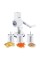 COMMERCIAL CHEF Drum Grater and Food Chopper with Rotary Handle