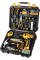 DEKOPRO 126 Piece Power Tool Combo Kits with 8V Cordless Drill, 10MM 3/8'' Keyless Chuck, Professional Household Home Tool Kit Set, DIY