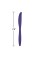 Party Central Club Pack of 288 Purple Reusable Wedding Party Knives 7.5'