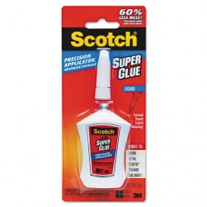 3M AD124 Scotch Super Glue Liquid In Precision Applicator