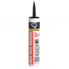 Dap 10oz. High Heat Silicate Mortar Cement - Black