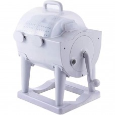 thinkstar Manual Portable Turbo Washing Machine Spin Dryer, Hand Cranked Turbine Washer Non-Electric Travel Laundry Washer Spin Dryer