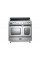 VERONA VPFSEE365DSS Prestige 36' Electric Glass Top Double Oven Range - Stainless Steel