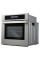 Cosmo 24 in. 2.5 cu. ft. Single Electric Wall Oven w/8 Functions and True European Convection in Stainless Steel