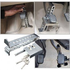 Vechkom Anti-Theft Auto Stainless Steel Clutch Lock Vehicle Security Protection Supplies Car Brake Lock