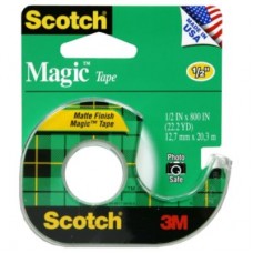 Scotchgard 119 Magic Tape 1/2 in x 800 in (22.2 YD)