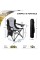 Colegence Oversized Camping Outdoor Heavy Duty Chair Support 400 LBS Carry Bag Included Heavy People Full Padded Folding Chairs