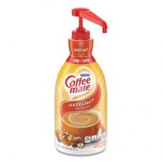 Coffee Mate NESTLE 12039865 Coffee mate® Liquid Coffee Creamer, Hazelnut, 1500ml Pump Bottle 12039865