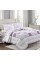 Cozy Line Home Fashions Love of Lilac Bedding Quilt Set Light Purple Orchid Lavender Floral Real Patchwork 100 Cotton Reversib