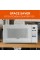 Commercial Chef 1100W Countertop Microwave Oven, 1.4 Cu. Ft., White, CHM14110W6C