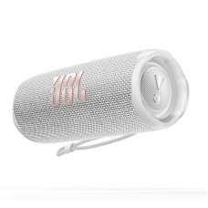 JBL Flip 6 White Portable Bluetooth Speaker