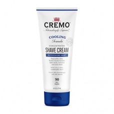 Cremo Barber Grade Cooling Shave Cream, Astonishingly Superior Ultra-Slick Shaving Cream Fights Nicks, Cuts and Razor Burn, 6 Fl