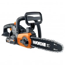 Worx WG322 20V 10' PowerShare Cordless Chainsaw with Auto Tension