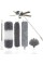 Kelursien Microfiber Duster with Extension Pole 30-100 Inches - 5PCS Set of Dusters for Cleaning High Ceiling Fans, Cobwebs, Blinds, and F