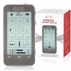 Massage Therapy Concepts Verve TENS Unit and EMS Muscle Stimulator | 2 Channels | 12 Modes