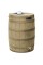 Good Ideas Rain Barrel Water Collector Plastic 50 Gallon Khaki