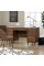 Sauder Clifford Place Executive Desk, Grand Walnut finish