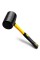 LEGLO Rubber Mallet Hammer Wood Tools Woodworking - 24 Oz Camping Hammer Handle Soft Blow Mallet Hammer Rubber - Small Hammers For Cra