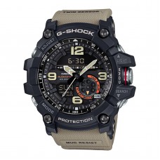 Casio GG-1000-1A5 Men's Mudmaster G-Shock Resin Analog Digital Watch - Military Beige