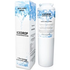 Ice Drop Refrigerator Water Filter Compatible With UKF8001 46-9006 9006P, 46-9005 9005, 46-9992, 46 9992, 469084, 9084 (1 Pack)