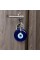 BCS Blue Evil Eye Decor Home Wall Hanging 4 Glass Handmade Turkish Nazar Amulet Good Luck and Protection Charm