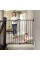 Regalo 2-in-1 Extra Tall Easy Swing Stairway and Hallway Walk Through Baby gate, Black 1 count (Pack of 1)