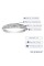 Vir Jewels 1/3 cttw Diamond Wedding Band For Women, Two Row Diamond Wedding Band in 14K White Gold Prong Set, Size 4.5-10