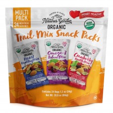 Nature's Garden Organic Trail Mix Snack Packs, Multi Pack 1.2 oz - Pack of 24