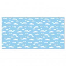 Pacon PAC56465 Fadeless Designs Bulletin Board Paper, Clouds, 48' x 50 ft.